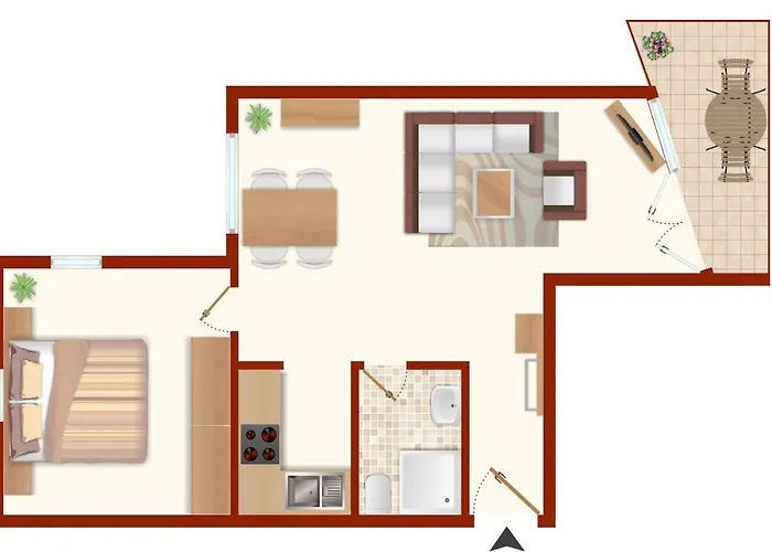 Haus Windjammer Cutty Sark Apartamento Laboe